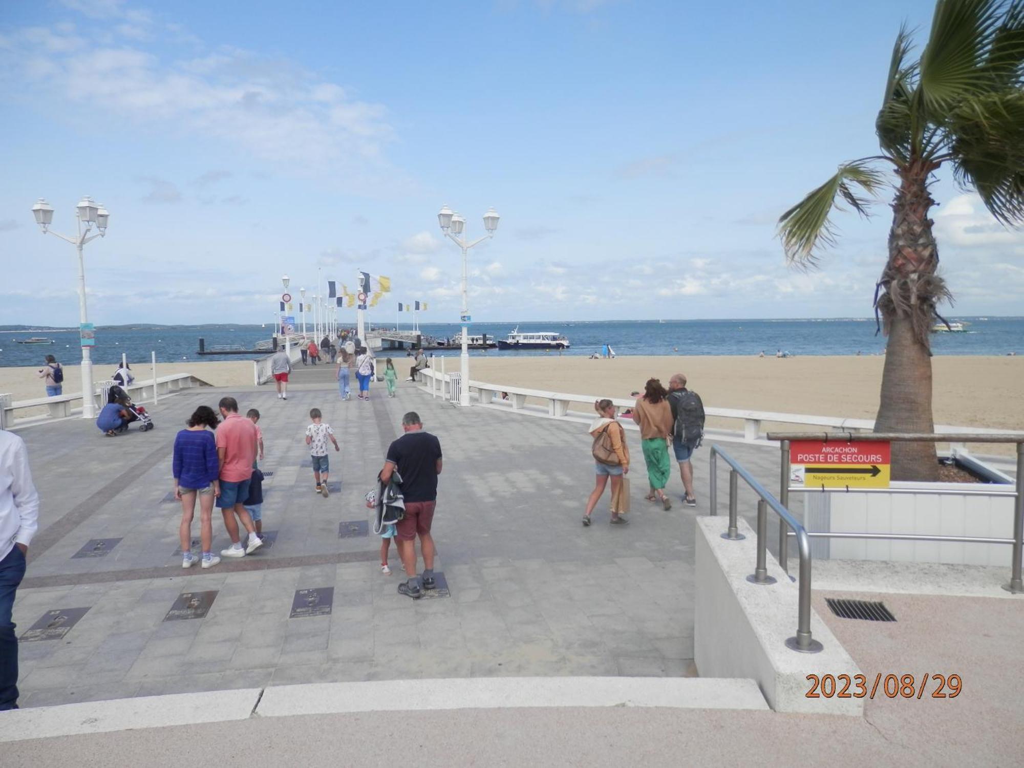 Arcachon Centre 300M Plage 50M Gare Sncf Bagian luar foto